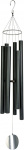Art Bizniz windgong Aureole Tunes 90 cm aluminium zwart Art Bizniz windgong Aureole Tunes 90 cm aluminium zwart