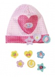 BABY born muts met grappige pins 43 cm roze BABY born muts met grappige pins 43 cm roze