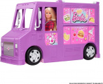 Barbie speelset Fresh 'n Fun Foodtruck 38,1 cm paars/roze Barbie speelset Fresh 'n Fun Foodtruck 38,1 cm paars/roze