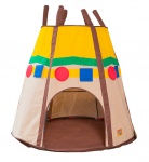 Bazoongi Kids speeltent Tipi 78 x 122 x 108 cm bruin Bazoongi Kids speeltent Tipi 78 x 122 x 108 cm bruin