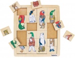 beleduc legpuzzel mix & match dieren 24 stukjes beleduc legpuzzel mix & match dieren 24 stukjes
