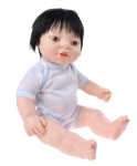 Berjuan babypop Newborn met romper Aziatisch 38 cm jongen Berjuan babypop Newborn met romper Aziatisch 38 cm jongen