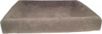 Bia Bed hoes voor hondenmand 120 x 100 cm fleece taupe Bia Bed hoes voor hondenmand 120 x 100 cm fleece taupe