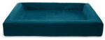 Bia Bed hondenmandhoes Original 120 x 100 x 15 cm fluweel blauw Bia Bed hondenmandhoes Original 120 x 100 x 15 cm fluweel blauw