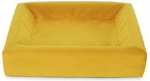 Bia Bed hoes hondenmand Royal 60 x 50 cm fluweel geel Bia Bed hoes hondenmand Royal 60 x 50 cm fluweel geel