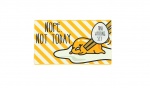 Blueprint Collections minischrijfset Gudetama geel 12x2,5x7 cm Blueprint Collections minischrijfset Gudetama geel 12x2,5x7 cm