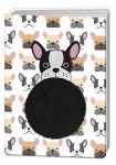 Blueprint Collections notitieboek Happy Zoo hond A5 wit/zwart Blueprint Collections notitieboek Happy Zoo hond A5 wit/zwart