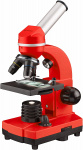Bresser microscoop junior 29 cm staal rood 28-delig Bresser microscoop junior 29 cm staal rood 28-delig