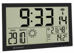 Bresser weerstation MyTime Jumbo 37 cm zwart 2-delig Bresser weerstation MyTime Jumbo 37 cm zwart 2-delig