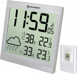 Bresser weerstation TemeoTrend JC 22 cm grijs 2-delig Bresser weerstation TemeoTrend JC 22 cm grijs 2-delig