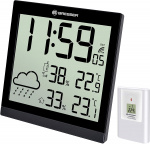Bresser weerstation TemeoTrend JC 22 cm zwart 2-delig Bresser weerstation TemeoTrend JC 22 cm zwart 2-delig