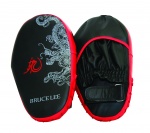 Bruce Lee stootkussens Dragon Coaching Mitts zwart/rood Bruce Lee stootkussens Dragon Coaching Mitts zwart/rood