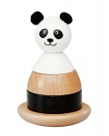 byAstrup stapeltoren Panda 15 cm 5-delig wit/zwart byAstrup stapeltoren Panda 15 cm 5-delig wit/zwart
