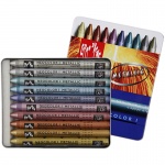 Caran d'Ache Neocolor I caran d'Ache Neocolor metallic waskrijten 10 stuks Caran d'Ache Neocolor I caran d'Ache Neocolor metallic waskrijten 10 stuks