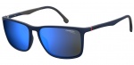 Carrera Eyewear zonnebril 8031/S heren blauw met blauwe lens Carrera Eyewear zonnebril 8031/S heren blauw met blauwe lens