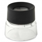 Carson opzetloep LL-10 10x - 30mm acryl/glas zwart/transparant Carson opzetloep LL-10 10x - 30mm acryl/glas zwart/transparant