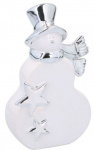 Christmas Gifts sneeuwman 18,5 x 5,3 x 10,5 cm keramiek wit Christmas Gifts sneeuwman 18,5 x 5,3 x 10,5 cm keramiek wit