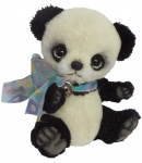 Clemens knuffelpanda Dahay junior 13 cm pluche zwart/wit Clemens knuffelpanda Dahay junior 13 cm pluche zwart/wit