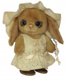 Clemens knuffelkonijn Vivian junior 16 cm pluche lichtbruin Clemens knuffelkonijn Vivian junior 16 cm pluche lichtbruin