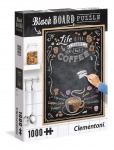 Clementoni krijtbord-puzzel koffie 1000 stukjes Clementoni krijtbord-puzzel koffie 1000 stukjes