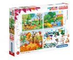 Clementoni Legpuzzel 4-in-1 seizoenen 20/60/100/180 stukjes Clementoni Legpuzzel 4-in-1 seizoenen 20/60/100/180 stukjes