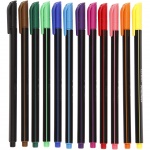 Colortime fineliner lijndikte 0,6-0,7 mm multicolor 12 stuks Colortime fineliner lijndikte 0,6-0,7 mm multicolor 12 stuks