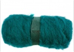 Colortime gekaarde wol groen 100 gr Colortime gekaarde wol groen 100 gr