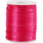 Colortime satijnkoord roze 50 meter Colortime satijnkoord roze 50 meter