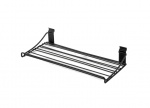 Compactor wandrek Walltech 46 x 21,5 cm staal zwart Compactor wandrek Walltech 46 x 21,5 cm staal zwart