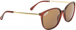Cool Eyewear zonnebril Britt vierkant cat.3. roestbruin/goud Cool Eyewear zonnebril Britt vierkant cat.3. roestbruin/goud