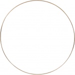 Creative metalen draadring 3 mm goud 30 cm per stuk Creative metalen draadring 3 mm goud 30 cm per stuk