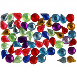 Creative strasstenen druppel/rond 5x5mm 15gr Creative strasstenen druppel/rond 5x5mm 15gr