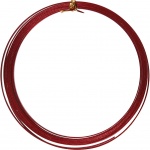 Creotime aluminiumdraad 4,5 m plat 3,5 cm rood Creotime aluminiumdraad 4,5 m plat 3,5 cm rood