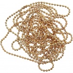 Creotime balletjesketting 1,5 m goud 1,5 mm Creotime balletjesketting 1,5 m goud 1,5 mm