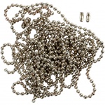 Creotime balletjesketting 3 m zilver 1,5 mm Creotime balletjesketting 3 m zilver 1,5 mm