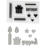 Creotime embossing folders, stempels en snijmallen 10 x 70 mm Creotime embossing folders, stempels en snijmallen 10 x 70 mm