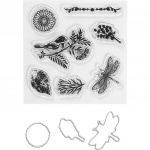 Creotime embossing folders, stempels en snijmallen 2,5 x 6 cm Creotime embossing folders, stempels en snijmallen 2,5 x 6 cm