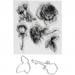 Creotime embossing folders, stempels en snijmallen 4 x 6,5 cm Creotime embossing folders, stempels en snijmallen 4 x 6,5 cm