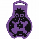 Creotime foam stempel vogel paars 7,1 x 10,6 cm Creotime foam stempel vogel paars 7,1 x 10,6 cm