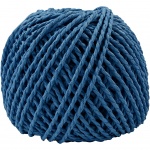 Creotime garen Weaving Paper 3 mm blauw 40 meter per bol Creotime garen Weaving Paper 3 mm blauw 40 meter per bol