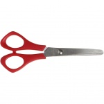 Creotime kinderschaar 14 cm rood linkshandig rond Creotime kinderschaar 14 cm rood linkshandig rond
