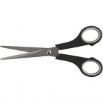 Creotime kinderschaar zwart 17 cm rechts en linkshandig Creotime kinderschaar zwart 17 cm rechts en linkshandig