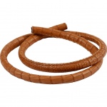 Creotime krokodillenkoord bruin 6 mm 50 cm Creotime krokodillenkoord bruin 6 mm 50 cm