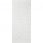 Creotime stickers Barnedåb 10 x 23 cm wit Creotime stickers Barnedåb 10 x 23 cm wit