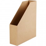 Creotime tijdschriftenhouder karton 31,5 x 25,5 cm bruin per stuk Creotime tijdschriftenhouder karton 31,5 x 25,5 cm bruin per stuk