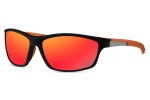 CWI sportzonnebril unisex cat.3 oranje/zwart (CWI5005) CWI sportzonnebril unisex cat.3 oranje/zwart (CWI5005)