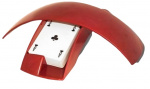 Dal Negro kaartbox 25 x 10 cm rood 3-delig Dal Negro kaartbox 25 x 10 cm rood 3-delig