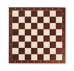 Dal Negro schaakbord 50 x 50 cm hout bruin/wit Dal Negro schaakbord 50 x 50 cm hout bruin/wit
