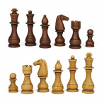 Dal Negro schaakstukken Klassiek 12 cm hout bruin Dal Negro schaakstukken Klassiek 12 cm hout bruin