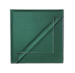 Dal Negro speelkleed casino 150 x 150 cm wol groen Dal Negro speelkleed casino 150 x 150 cm wol groen